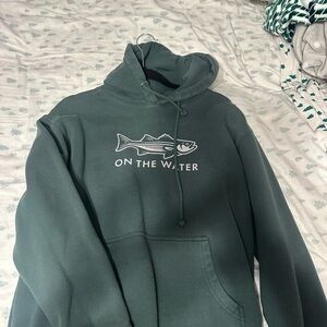 Men's Forest Green Hoodie Sweater